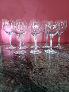 Set Of 8 Cristallerie Zwiesel Germany Crystal Wine Glasses - Picture 1 of 6