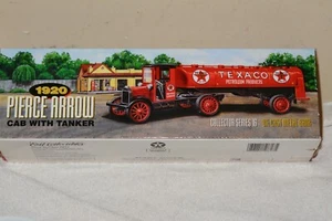 Toy Trucks. 1920 Texaco Pierce Arrow Cab with Tanker Die Cast Metal Bank - Picture 1 of 4