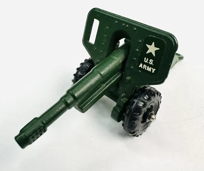 Pistola de campaña militar Corgi Juniors E96 1971 de colección 1/64 juguete del ejército 2,75 Foto 1 de 4