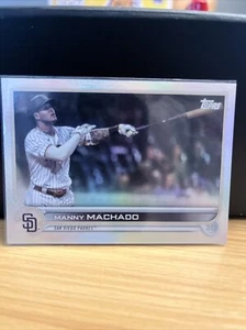 Manny Machado 2022 TOPPS CHROME PRISM REFRACTOR #90 SAN DIEGO PADRES - Picture 1 of 2