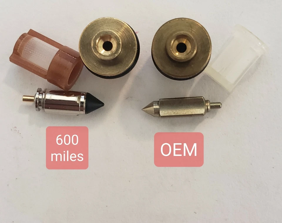 Honda 600 Sedan & Coupe conjunto de substituição de válvula flutuante carb para carboidratos cúpula de alumínio - Imagem 1 de 1