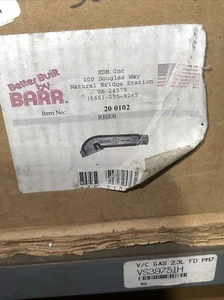 BARR MARINE BY EDM,EXHAUST RISER 3”FITS:GM SMALL BLOCK 5.0/5.7L;P/N 20-0102. - Picture 1 of 1