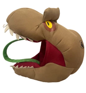 Jurassic World Plüsch Dinosaurier Dino T Rex Kopf Korb Eimer 10 Zoll OSTERN HALLOWEEN - Bild 1 von 9