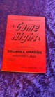 SOLIHULL BARONS vs GUILDFORD FLAMES  ICE HOCKEY PROGRAMME 1ST OCTOBER 1995