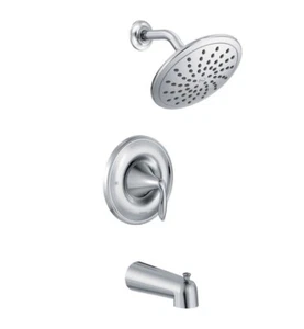 Bañera y ducha de equilibrio de presión MOEN T2233EP Eva de un solo mango 1,75 GPM - Imagen 1 de 1