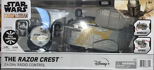 Star Wars The Mandalorian The Razor Crest Disney Radio Remote Control Transport - Picture 1 of 1