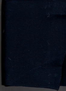 7/8 yard jacket ribbing navy blue 97% acrylic 3% spandex 44" wide - Picture 1 of 1