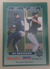 1994 Milwaukee Brewers Police Cards - Wisconsin State Patrol