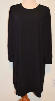 Nuevo Vestido Camiseta Mujer Old Navy XL Negro Manga Larga Cambio Foto 1 de 2