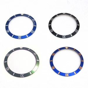 Bezel Insert For ROLEX SUBMARINER Watch Dial Replacement Part Black Blue Green - Picture 1 of 5