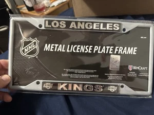Los Angeles Kings Metal Chrome license Plate Frame NHL 6x12 - Picture 1 of 3