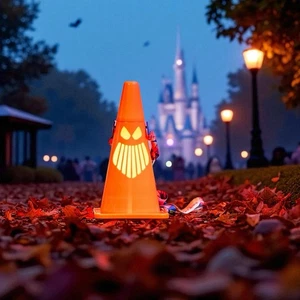 Disney Parks 2025 Disneyland Halloween Party Cars Land Light UP Cone Sipper Cup - Picture 1 of 1