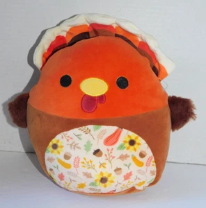 Ulana Turkey Squishmallow Thanksgiving  8” Plush Stuffed - Picture 1 of 4