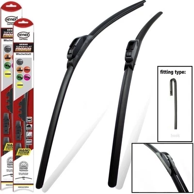 For Volkswagen Vw Transporter T5 2003-2013 Windscreen Wiper Blades HSF24"24"Set - Image 1 of 4