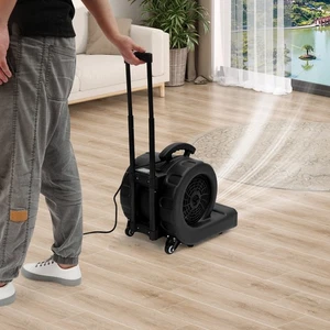 Ventilador, ventilador de secado de suelo, ventilador de suelo portátil con 3 velocidades - Imagen 1 de 13