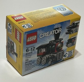LEGO CREATOR: Emerald Express (31015) NEW Sealed Retired 2014 