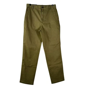 Pantalón para mujer Banana Republic verde elástico tiro alto pierna recta talla 6 nuevo con etiquetas - Imagen 1 de 11