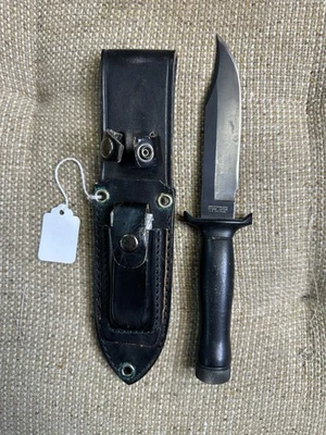 Explorer Wilderness 2 Hollow Handle Bowie Survival Knife - 440 US Pat Pen Japan - Image 1 of 4