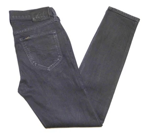 LEE - Men's Boy's Arvin Jeans 28"W X 32"L Regular Tapered Fit Grey Stretch Denim - Picture 1 of 6