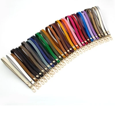 Muñequera de cuero bolso de muñeca correa de repuesto para bolso sin asas cartera bolsa billetera Foto 1 de 4