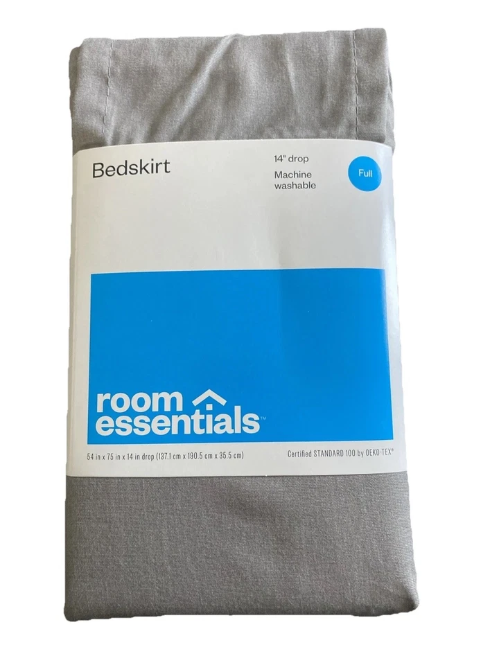 Falda de cama completa gris - Room Essentials™ Foto 1 de 4