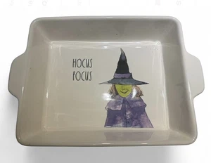Rae Dunn Artisan Collection By Magenta Witch Hocus Pocus Baking Dish Halloween - Picture 1 of 5