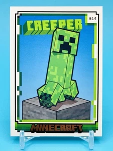 CREEPER - JUEGO BASE #14 - 2024 Panini Minecraft - Imagen 1 de 2