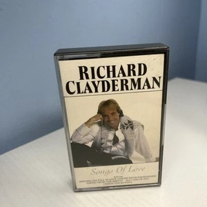 RICHARD CLAYDERMAN SONGS OF LOVE CASSETTE TAPE ALBUM - Picture 1 of 3