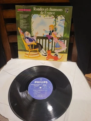 Rondes et Chansons de France LP Book EX Les Petits Chanteurs Foto 1 de 4