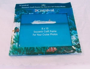 CARNIVAL CRUISE 8" X 10" SOUVENIR PHOTO FRAME NEW & SEALED - Picture 1 of 1