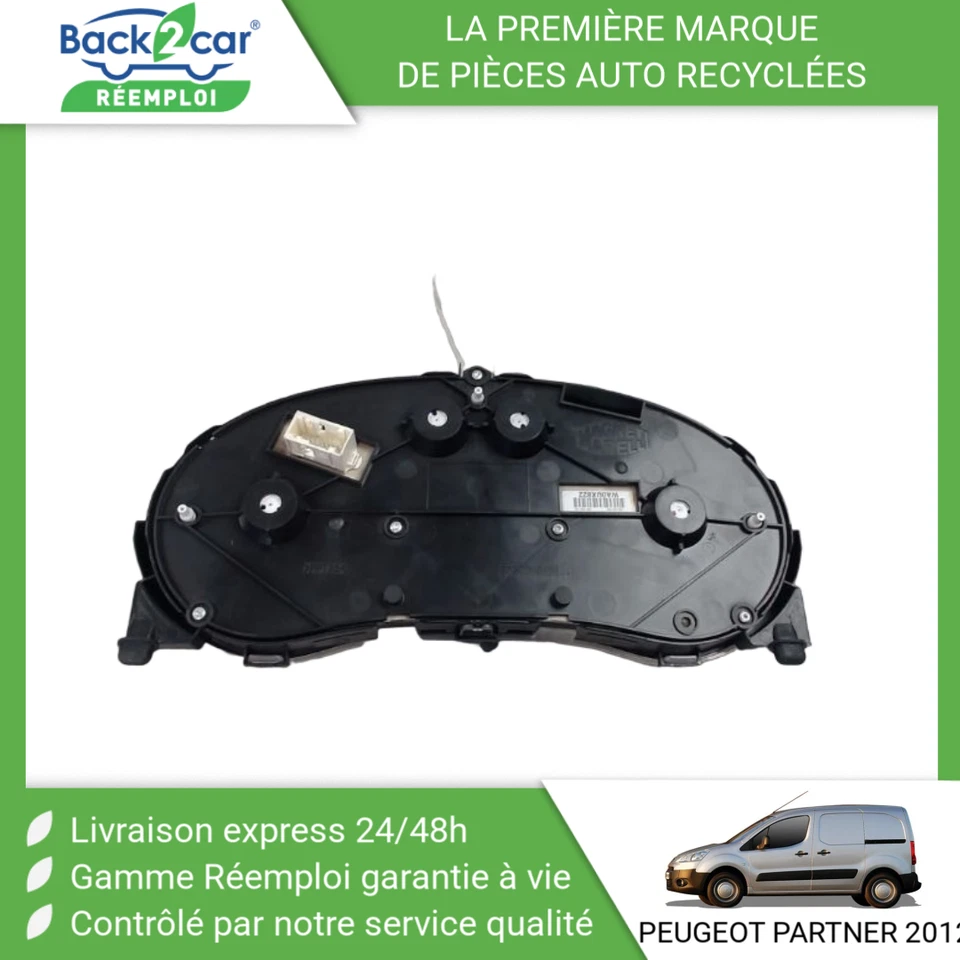 🏆 BLOC COMPTEURS PEUGEOT PARTNER TEPEE 2008- ➤9801641380 🌱 - Photo 1/1