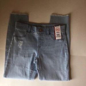 Wonder Nation NWT Girls Denim Elastic Waist Jegging Jeans Size Med 7-8 - Picture 1 of 9