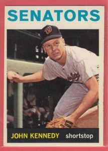 1964 Topps # 203 John Kennedy  (EX) - Washington Senators -  Box 734-677