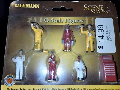 BACHMANN O GAUGE 1 HAS BROKEN LEGS figures people track scenery train BAC33163 - Image 1 of 3