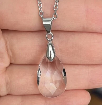 Ожерелье женское сделано с кристально прозрачным подарком Swarovski сопротивление потускнению - Изображение 1 из 4