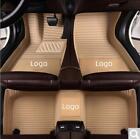 For Hummer H2 H3 Car Floor Mats All Weather Auto Liners Custom Stripe Pad Carpet