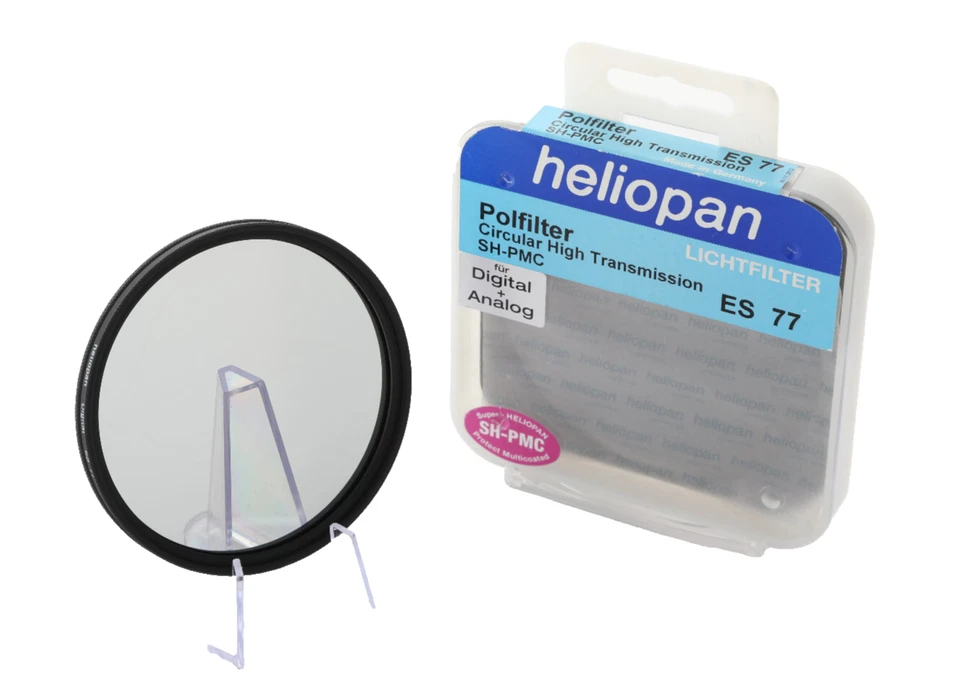Heliopan 77mm SH-PMC Circular Polarizing Filter - Image 1 of 4