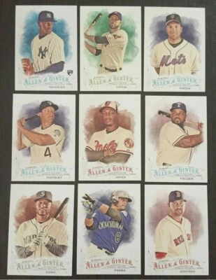 (U SELECT CARDS ) 2016 TOPPS ALLEN & GINTER SINGLES & INSERTS🔽 - Image 1 of 3