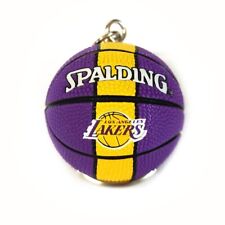SPALDING LA Lakers nba basketball keyring [purple/yellow]