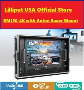 LILLIPUT BM150-4KS Monitor di trasmissione 4K HDR, 3D-LUT + Anton Ba - Foto 1 di 12