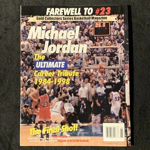 1999 Farewell to #23 Michael Jordan Gold Collectors Series Basketball Magazine - Bild 1 von 6