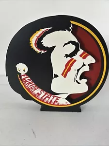 FLORIDA STATE SEMINOLES LICENSED SHELIA'S NCAA FOOTBALL WOOD PLAQUE/SIGN 1999 - Picture 1 of 8