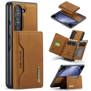 New Wallet Leather Magnetic Case Cover Frame For Samsung Galaxy Z Fold3 4 5 6 7 - Picture 1 of 55