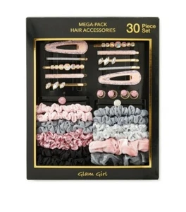 Mega-Pack 30 Piece Hair Accessories set Gift Set Hair pins and Scrunchie New - Picture 1 of 2