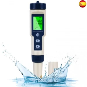 Flintronic Medidor de PH, 5 en 1 PH/TDS/EC/Salinidad/Temperatura Probador de - Imagen 1 de 8