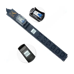 AltairTech.io ATP1M Metered PDU,30A, 1U Rackmount, 208/240V 7.5kW Single Phas... - Picture 1 of 8