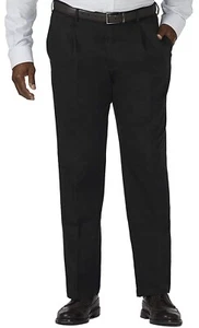 🔥NWT🔥 Haggar Men's Work to Weekend Classic Fit, Black, 42x32 - Bild 1 von 6