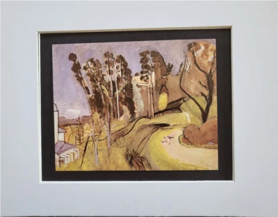 Henri Matisse "Montalban" 磨砂印刷偏移彩色平版画 1990 — 第 1/2 张图片