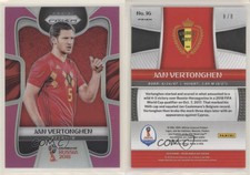 2018 Panini Prizm World Cup National Convention Pink /8 Jan Vertonghen #16
