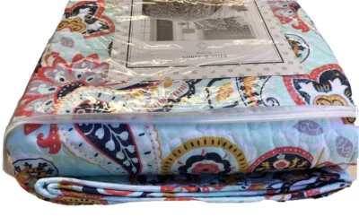 Elise & James Home Elena Full/ Queen Quilt Cotton Coverlet 88”x92” BN - Image 1 of 4